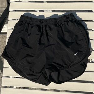 Nike Women's Black Dri-fit shortys- med
